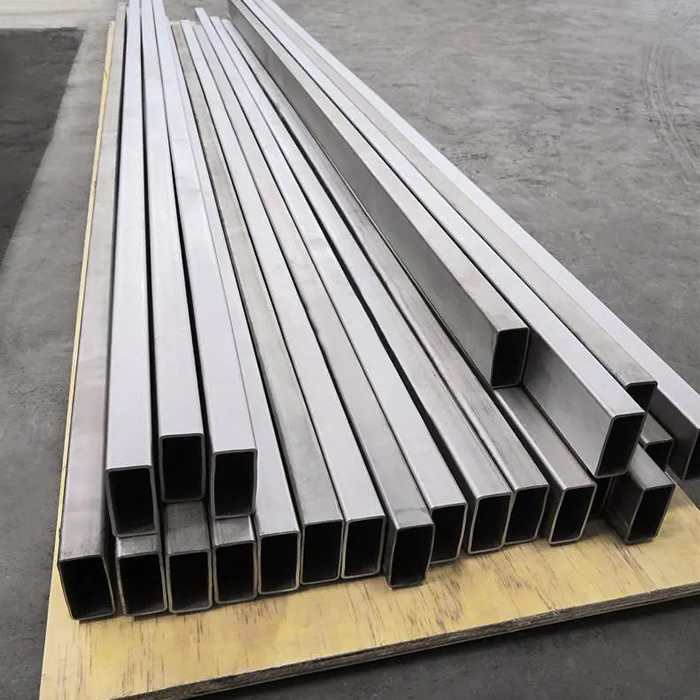 Titanyum Dikdörtgen Boru